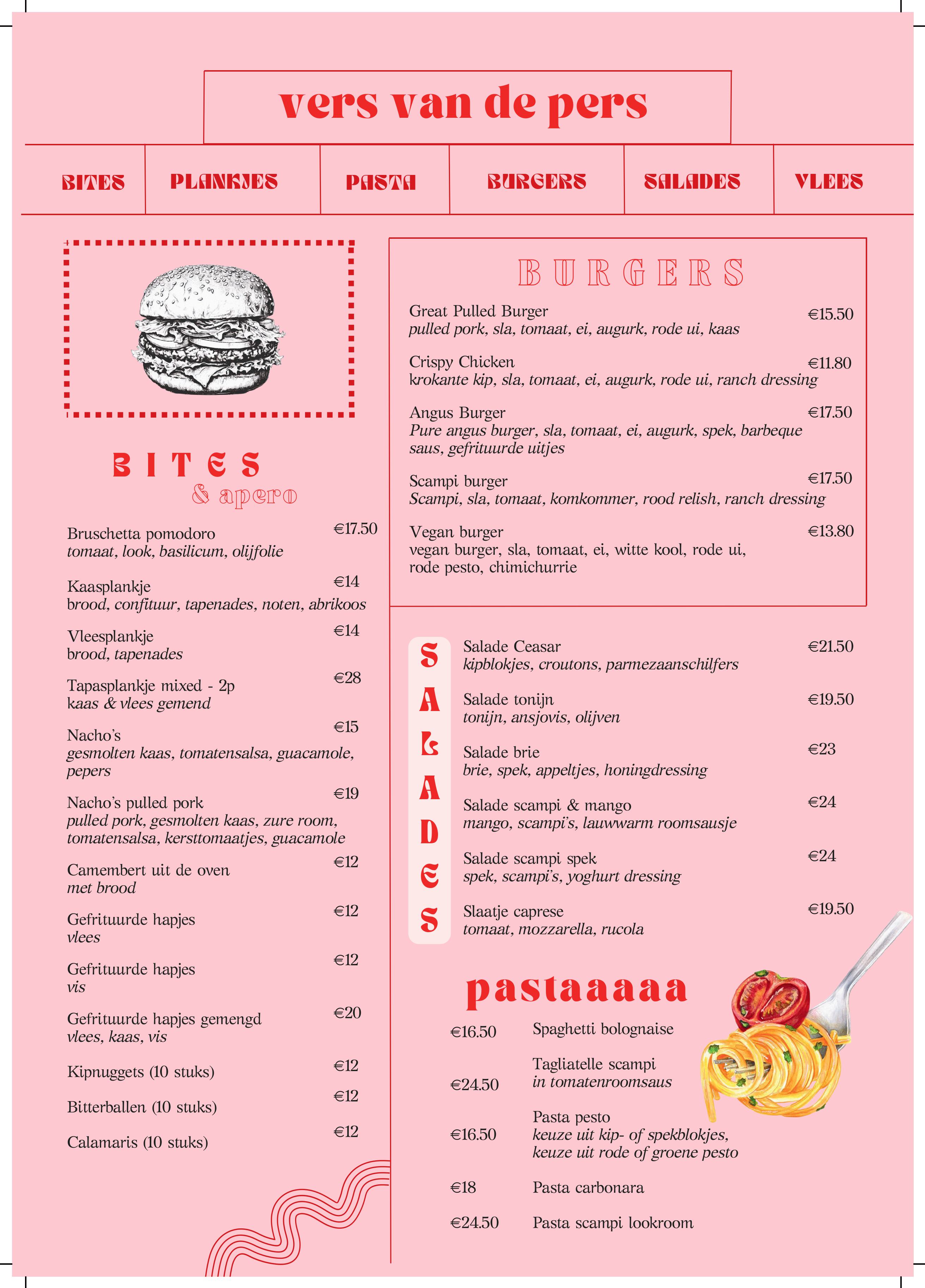 Menu | greets's place